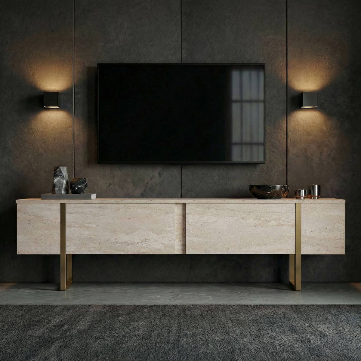 FUNZI LIVING Onera TV-bord, m. 2 låger, produktbillede 7 af 8, TV-borde hos HomeNordic