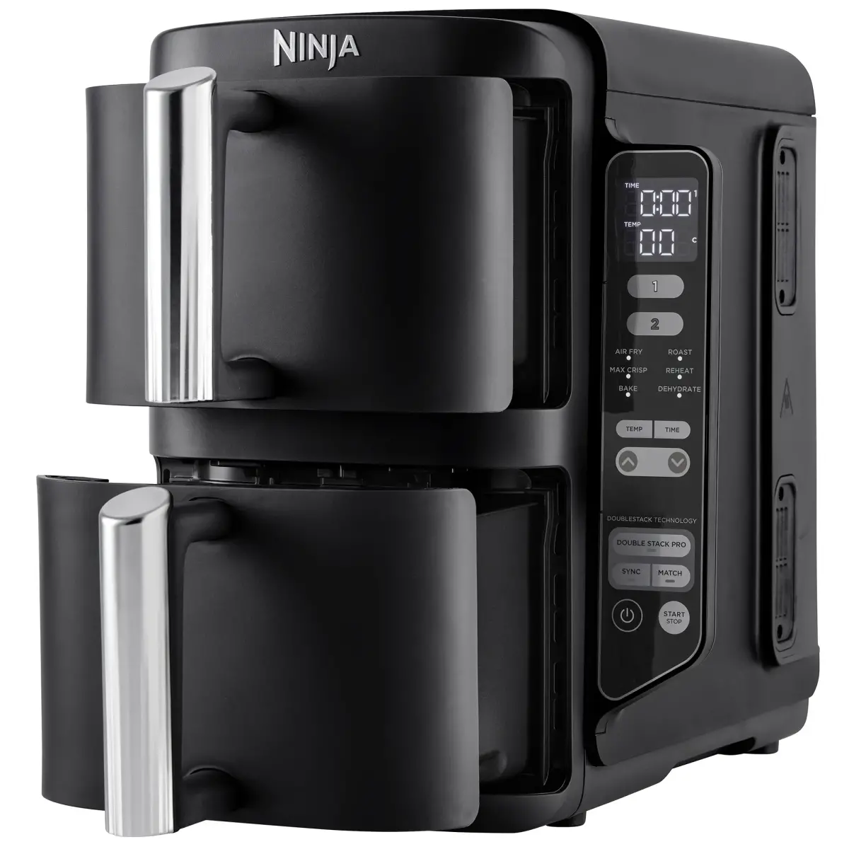 Ninja SL300EU Double Stack Airfryer 7,6 liter, produktbillede 3 af 5, Airfryers hos HomeNordic