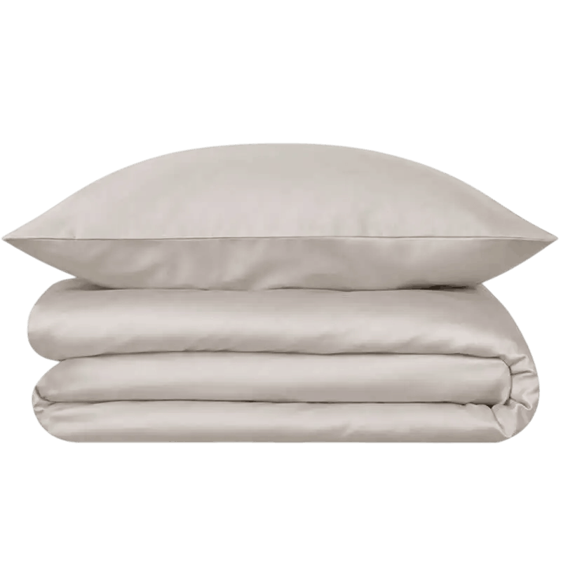 Beige Bambus sengetøj 140x220 hos HomeNordic