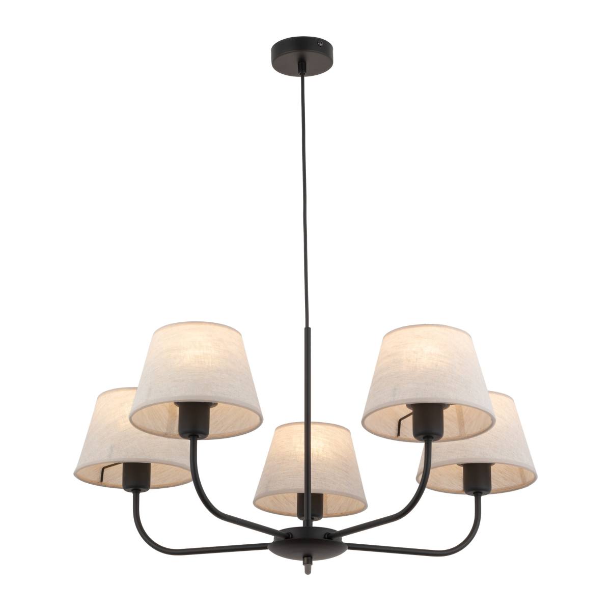 TK Chicago loftlampe, m. 5 skærme, produktbillede 10 af 15, Loftlamper hos HomeNordic