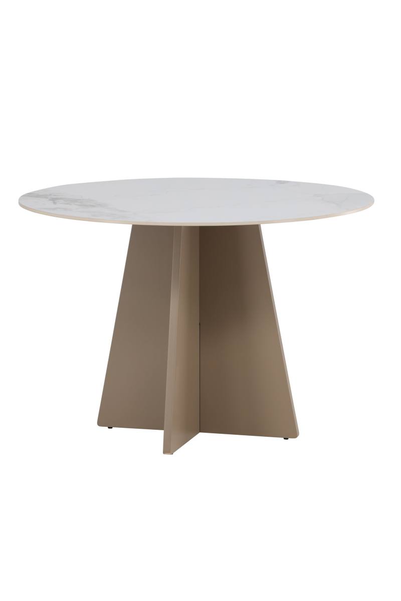 VENTURE DESIGN Bootcut spisebord, rund, produktbillede 4 af 11, Spiseborde hos HomeNordic