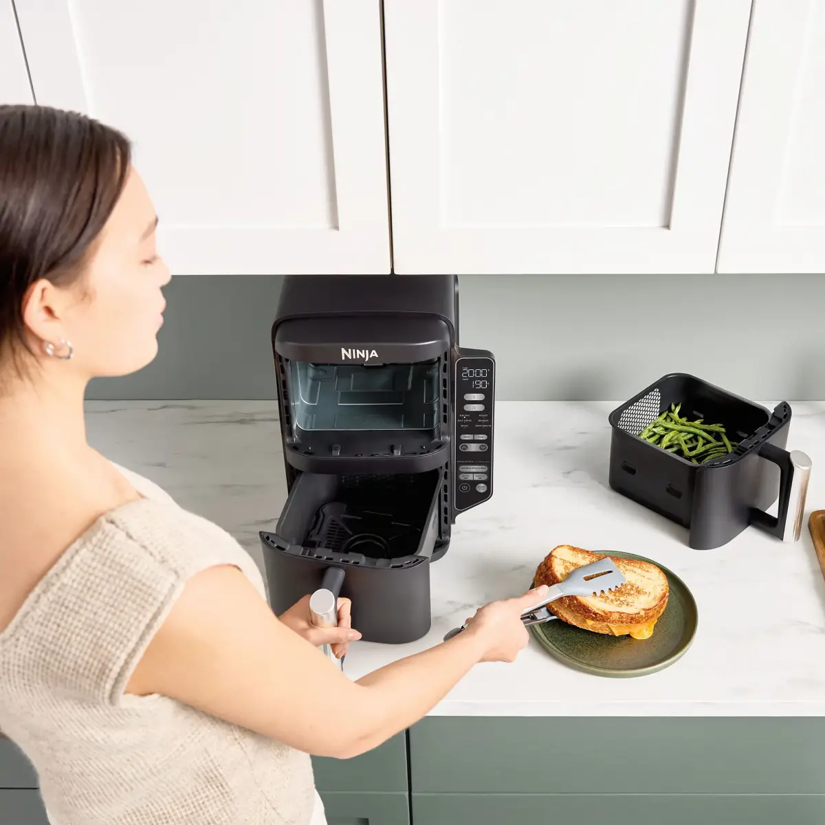 Ninja SL300EU Double Stack Airfryer 7,6 liter, produktbillede 5 af 5, Airfryers hos HomeNordic