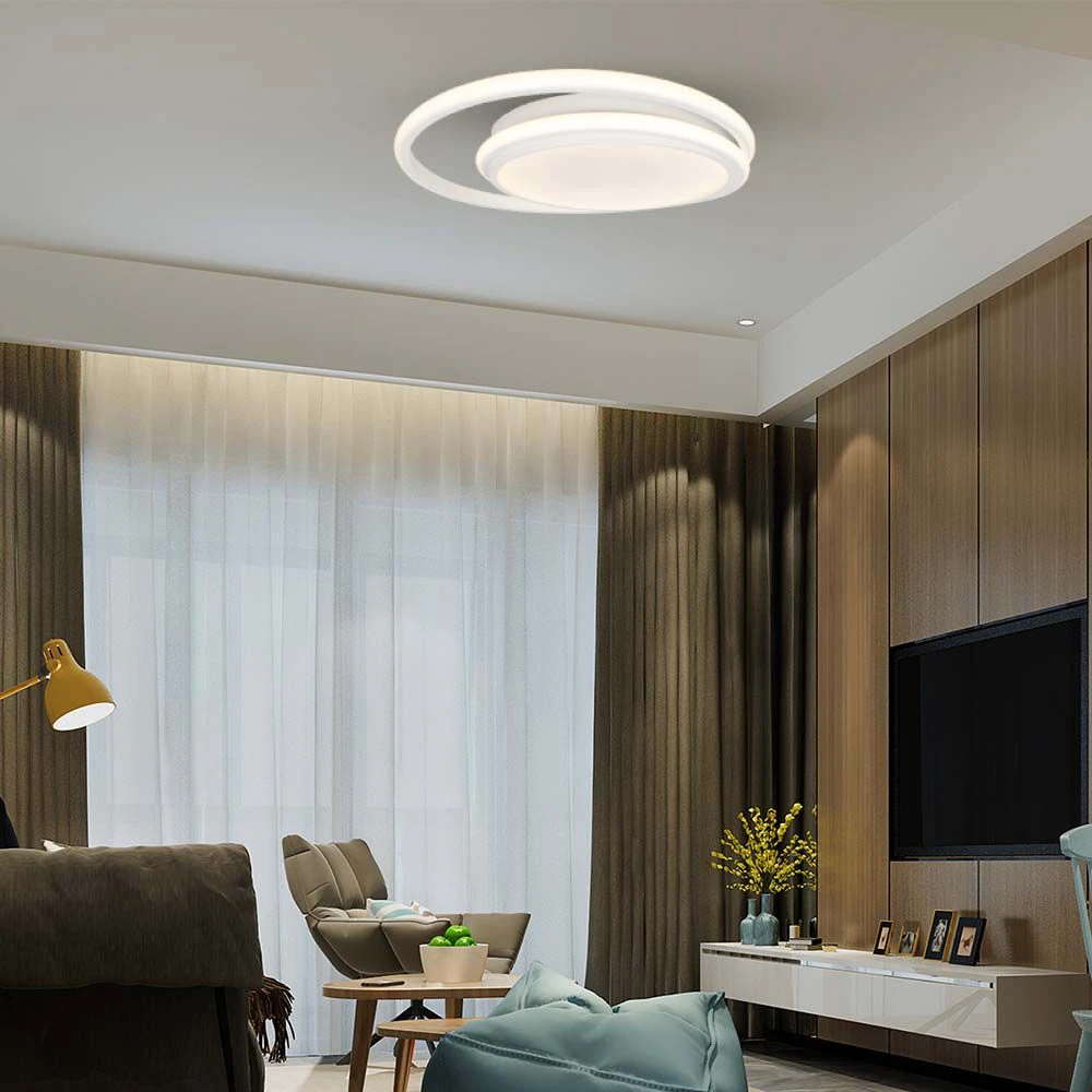 38W LED designer loftslampe, hvid, Andre varer hos HomeNordic