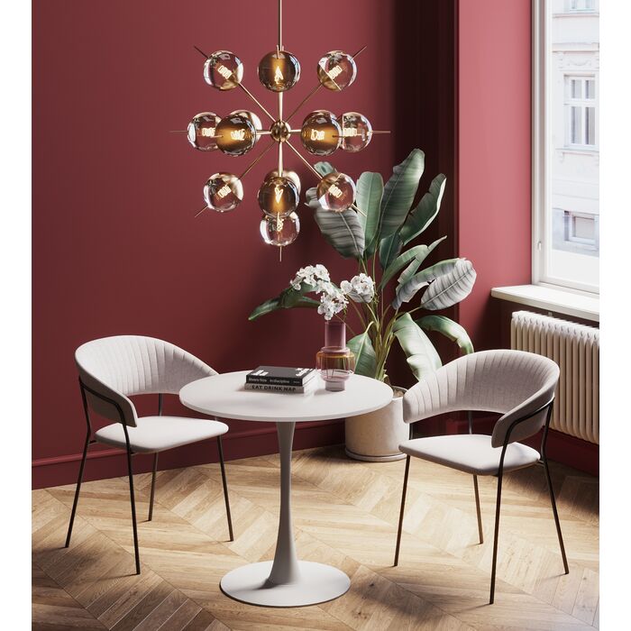 KARE DESIGN Schickeria spisebord, rund, produktbillede 2 af 2, Spiseborde hos HomeNordic