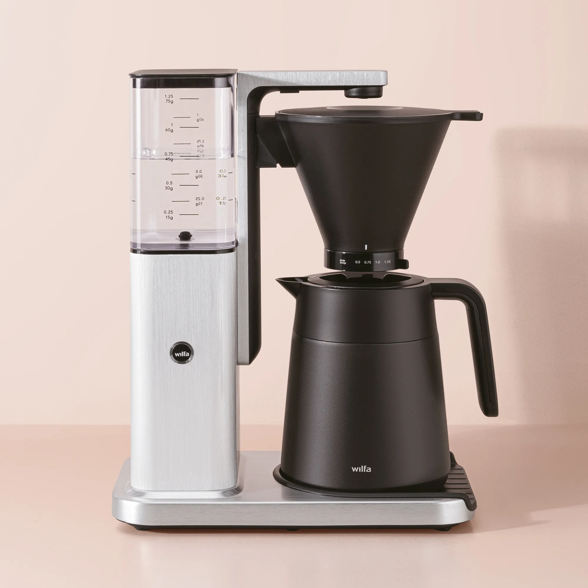 Wilfa Zense Alux Thermo kaffebrygger, produktbillede 5 af 5, Kaffemaskiner hos HomeNordic