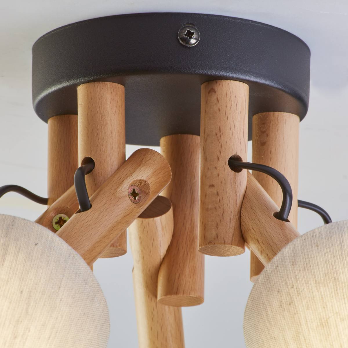 TK Vaio loftlampe, m. 5 skærme, produktbillede 3 af 6, Loftlamper hos HomeNordic