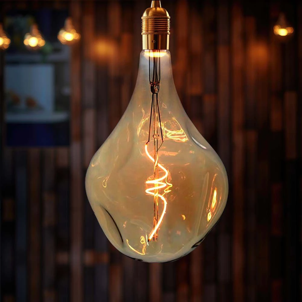 E27 4W LED Filament Spiral pære, Pærer hos HomeNordic