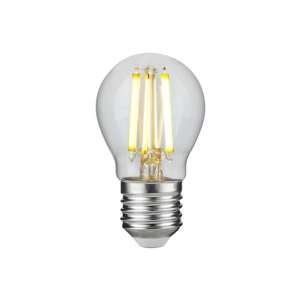 E27 7W dæmpbar LED kronepære, Glas hos HomeNordic