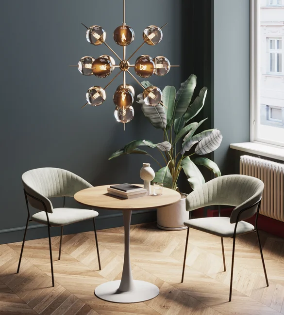 KARE DESIGN Schickeria spisebord, rund, produktbillede 7 af 7, Spiseborde hos HomeNordic