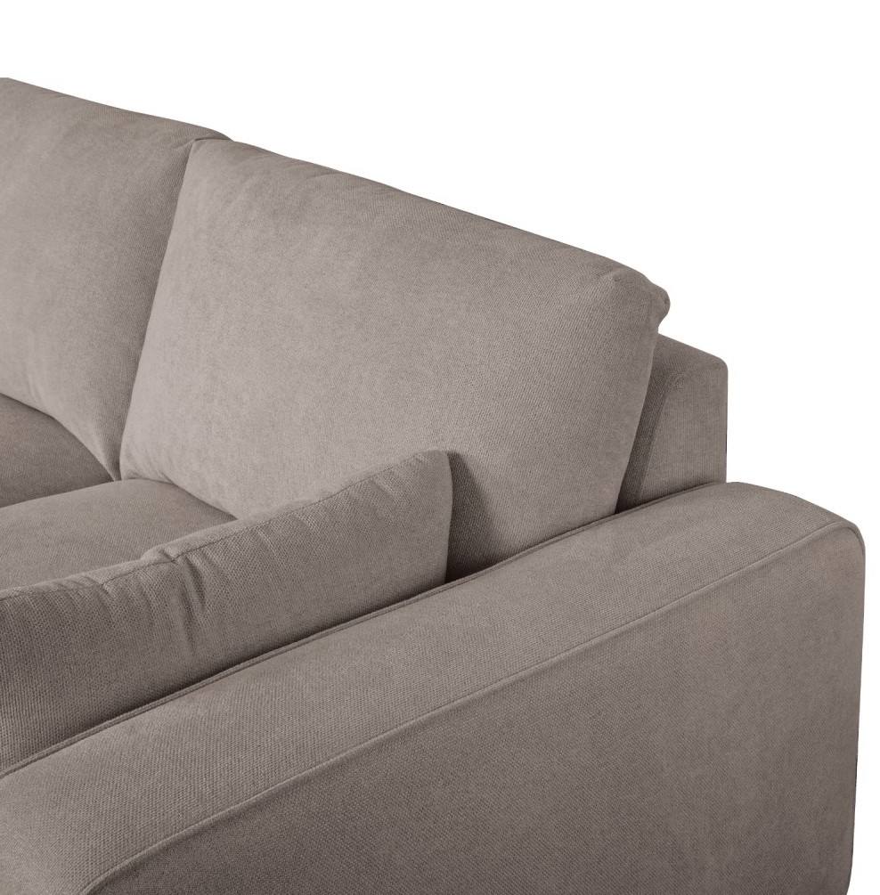 Santa Monica sofa med chaiselong til venstre i sandfarvet møbelstof, produktbillede 11 af 13, Sofaer hos HomeNordic