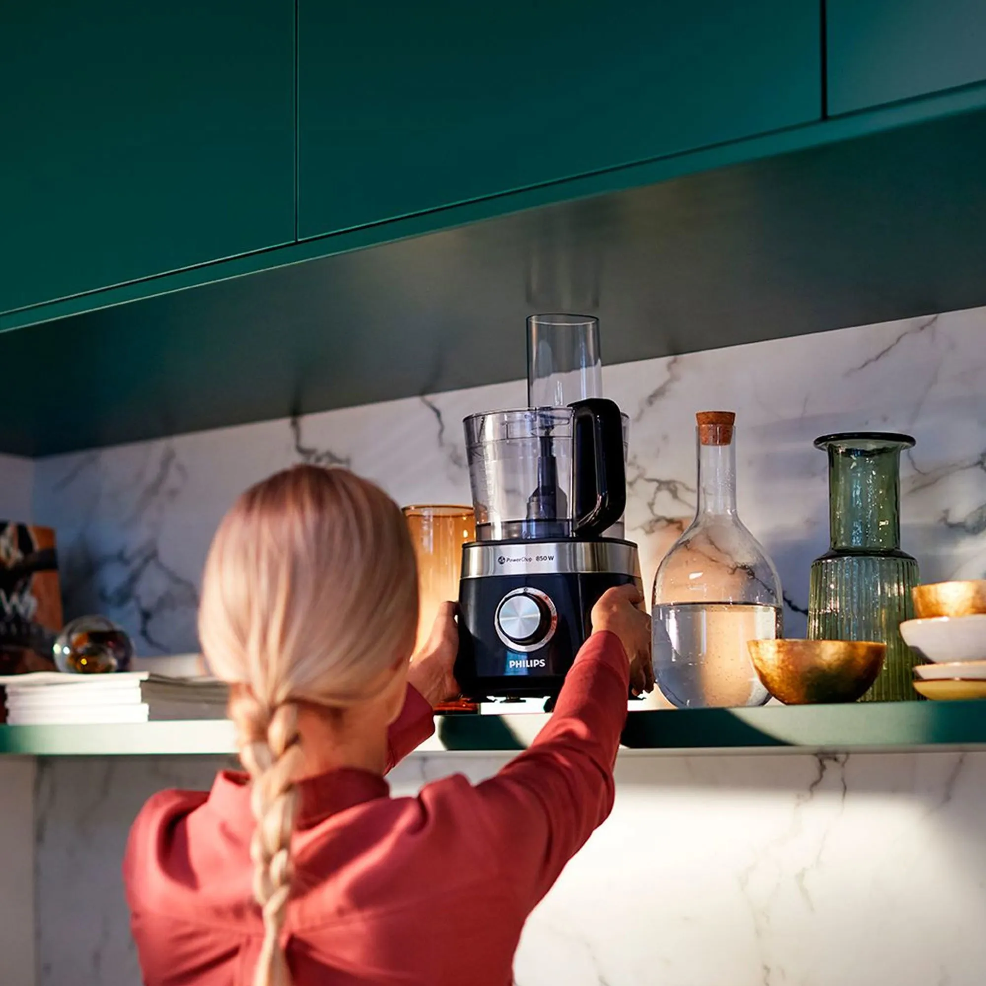 HR7530/10 Viva Collection foodprocessor, 850 watt, sort, produktbillede 7 af 10, Foodprocessorer hos HomeNordic