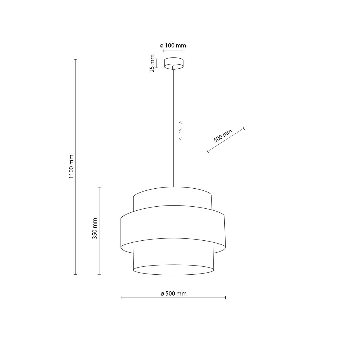 TK Calisto loftlampe, produktbillede 2 af 7, Loftlamper hos HomeNordic