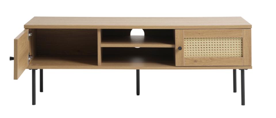 Pensacola TV-bord, m. 2 låger og 1 hylde, produktbillede 3 af 8, TV-borde hos HomeNordic