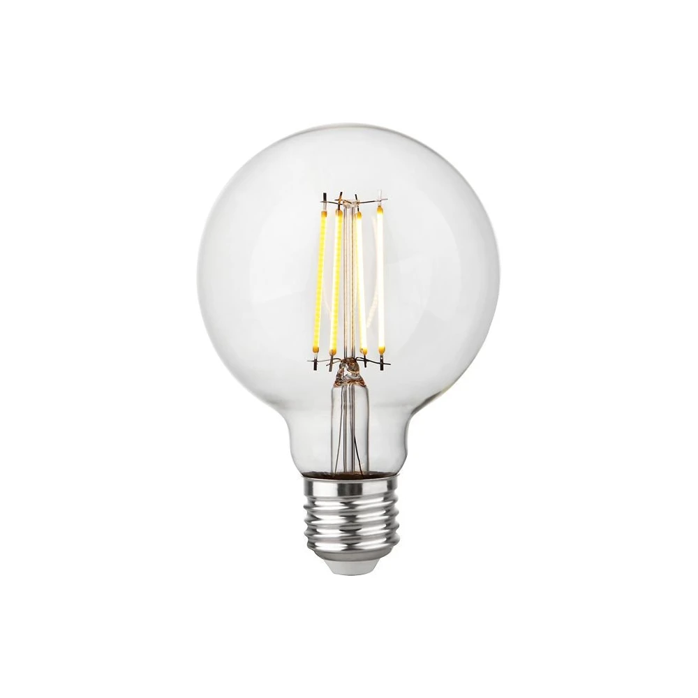 E27 4,7W dæmpbar LED globepære, Glas hos HomeNordic