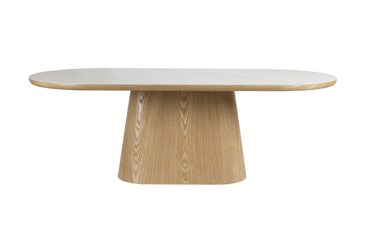 WHITE LABEL LIVING Almira spisebord, oval, produktbillede 3 af 8, Spiseborde hos HomeNordic