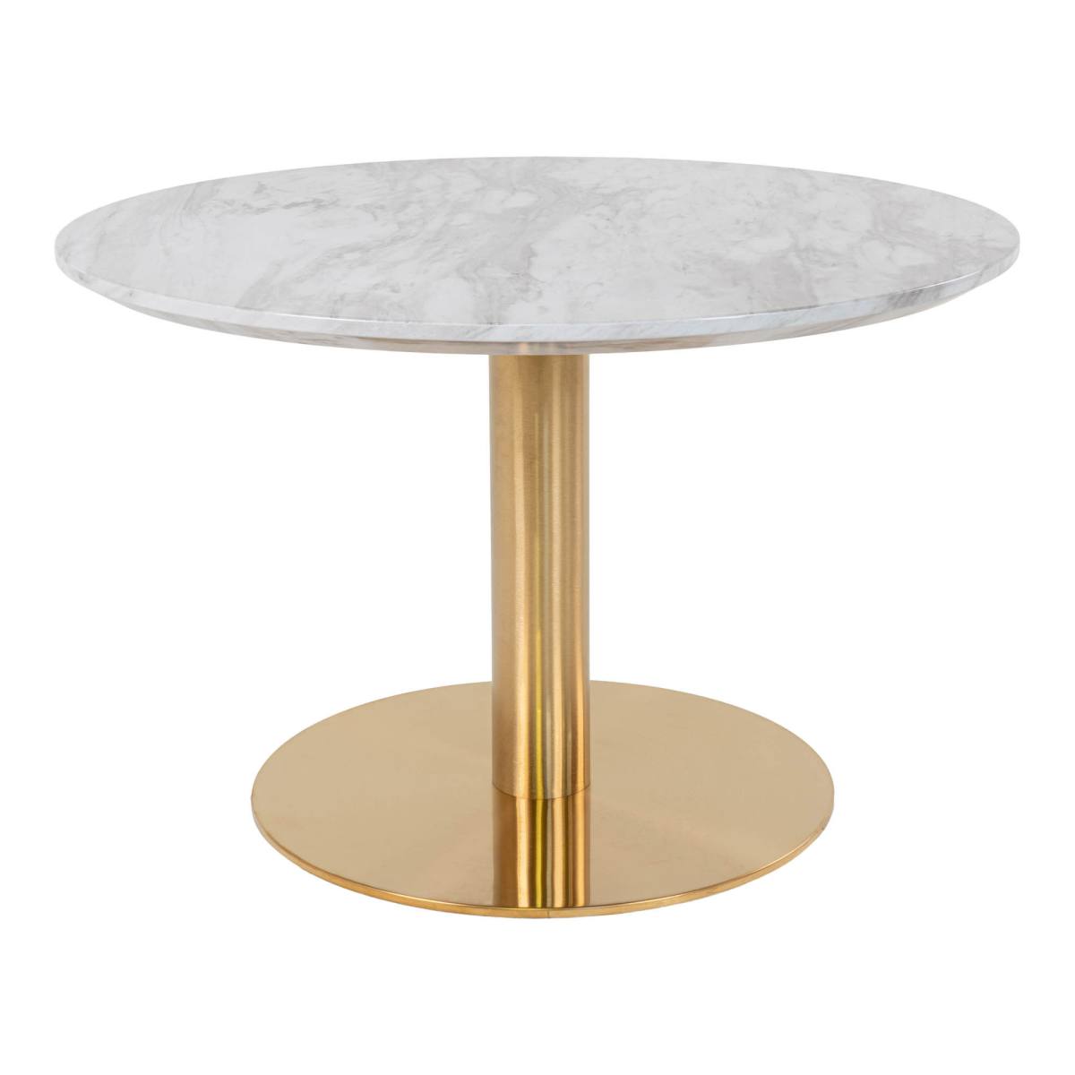 Nadal - Sofabord i marmorlook og messing, produktbillede 2 af 9, Moderne designs hos HomeNordic