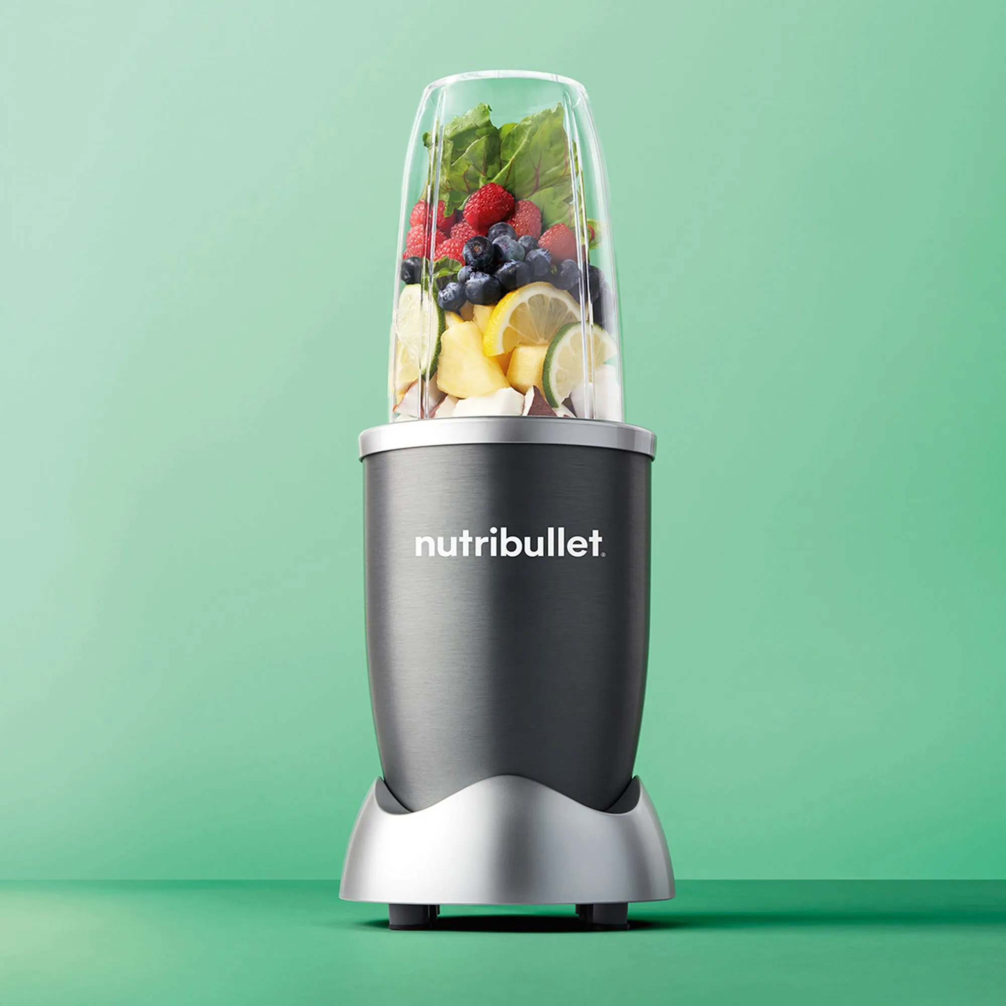 Personal blender 600 ml, grey, produktbillede 6 af 6, Blendere hos HomeNordic