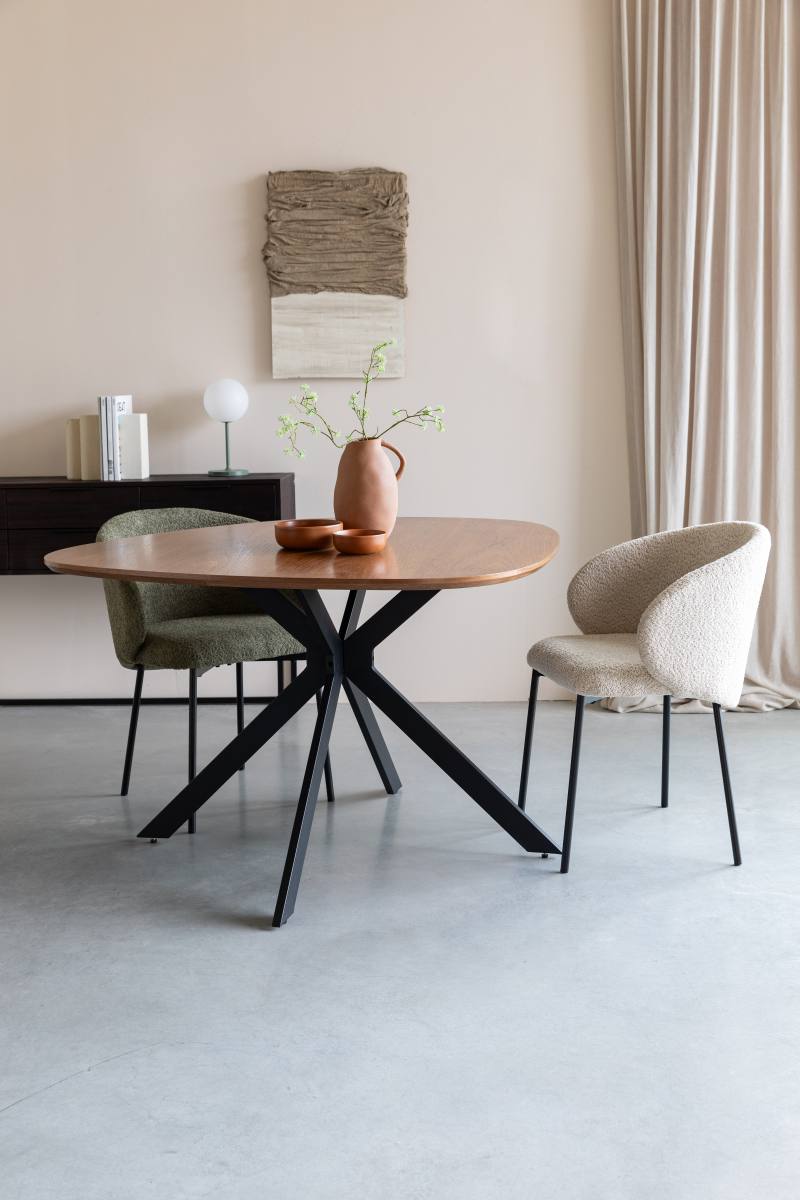 WHITE LABEL LIVING Chase spisebord, organisk rund, produktbillede 8 af 8, Spiseborde hos HomeNordic