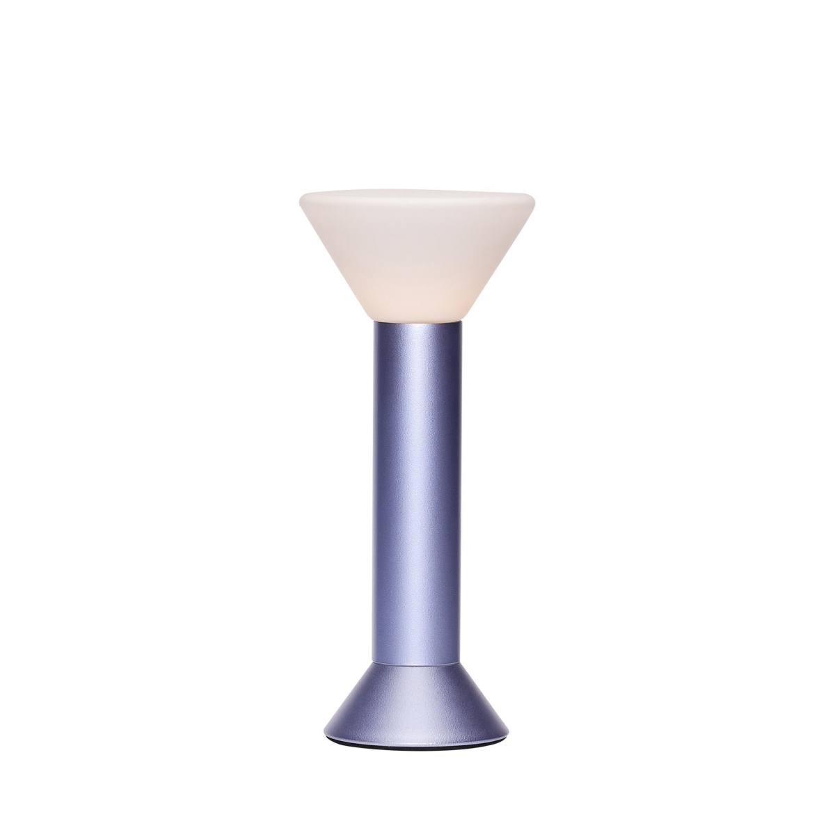 Flash Transportabel Lampe Metallic Purple, Bordlamper hos HomeNordic