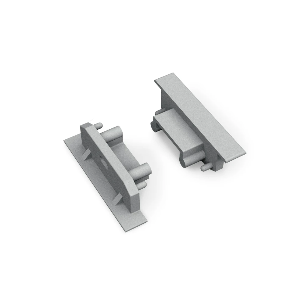 1 stk. Endestykke GROOVE14 GEN2 SQ, LED-tilbehør hos HomeNordic