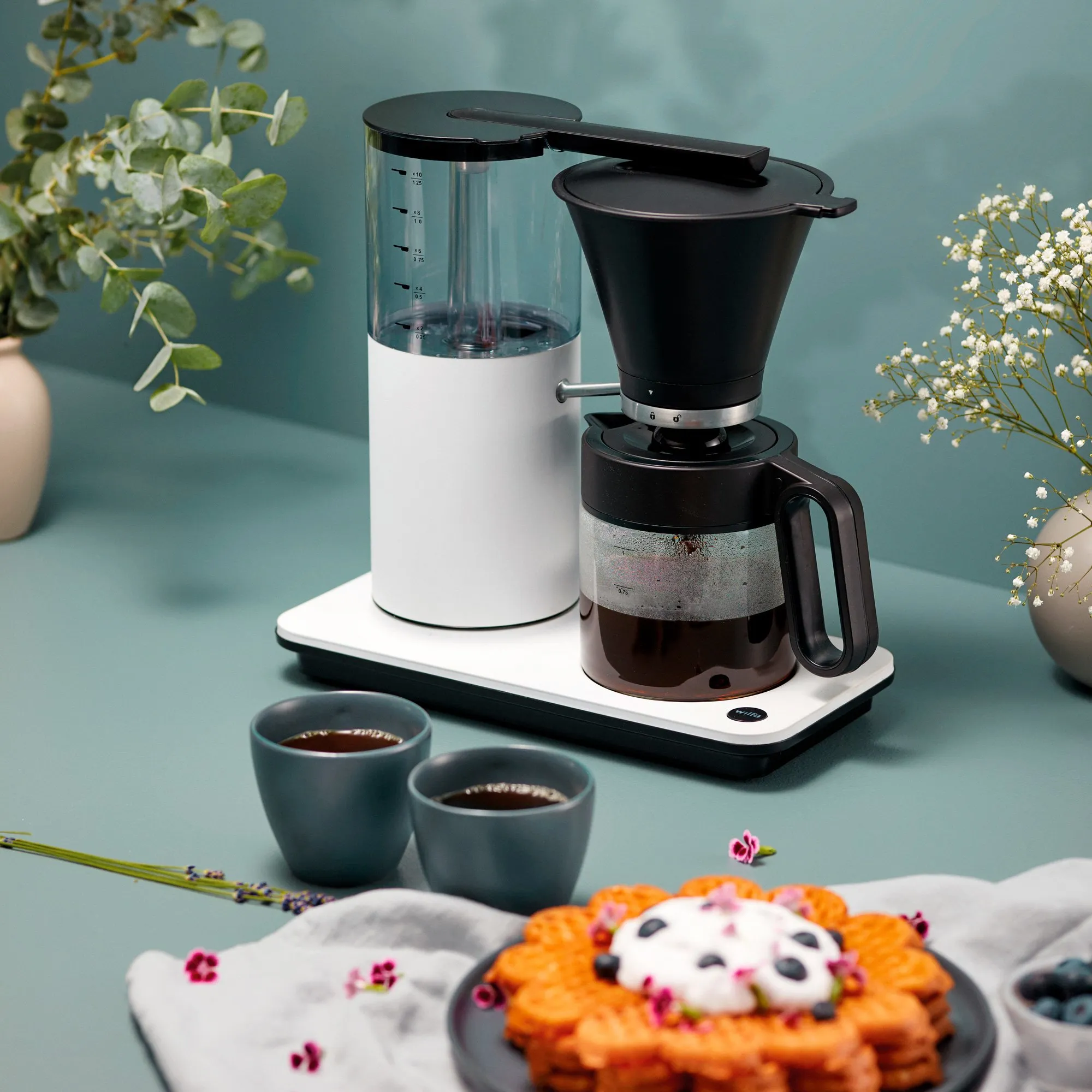 CM2W-A125 kaffemaskine, hvid, produktbillede 4 af 4, Kaffemaskiner hos HomeNordic