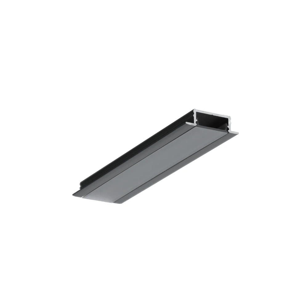 2m aluprofil GROOVE14.V2 BC3/Y, LED-profiler hos HomeNordic