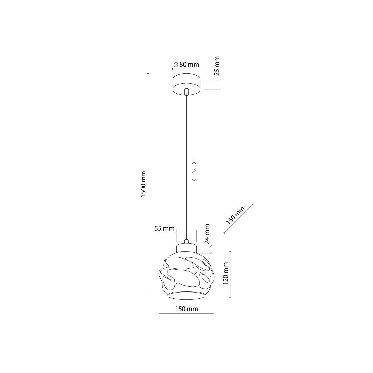 TK Zulia loftlampe, produktbillede 2 af 9, Loftlamper hos HomeNordic
