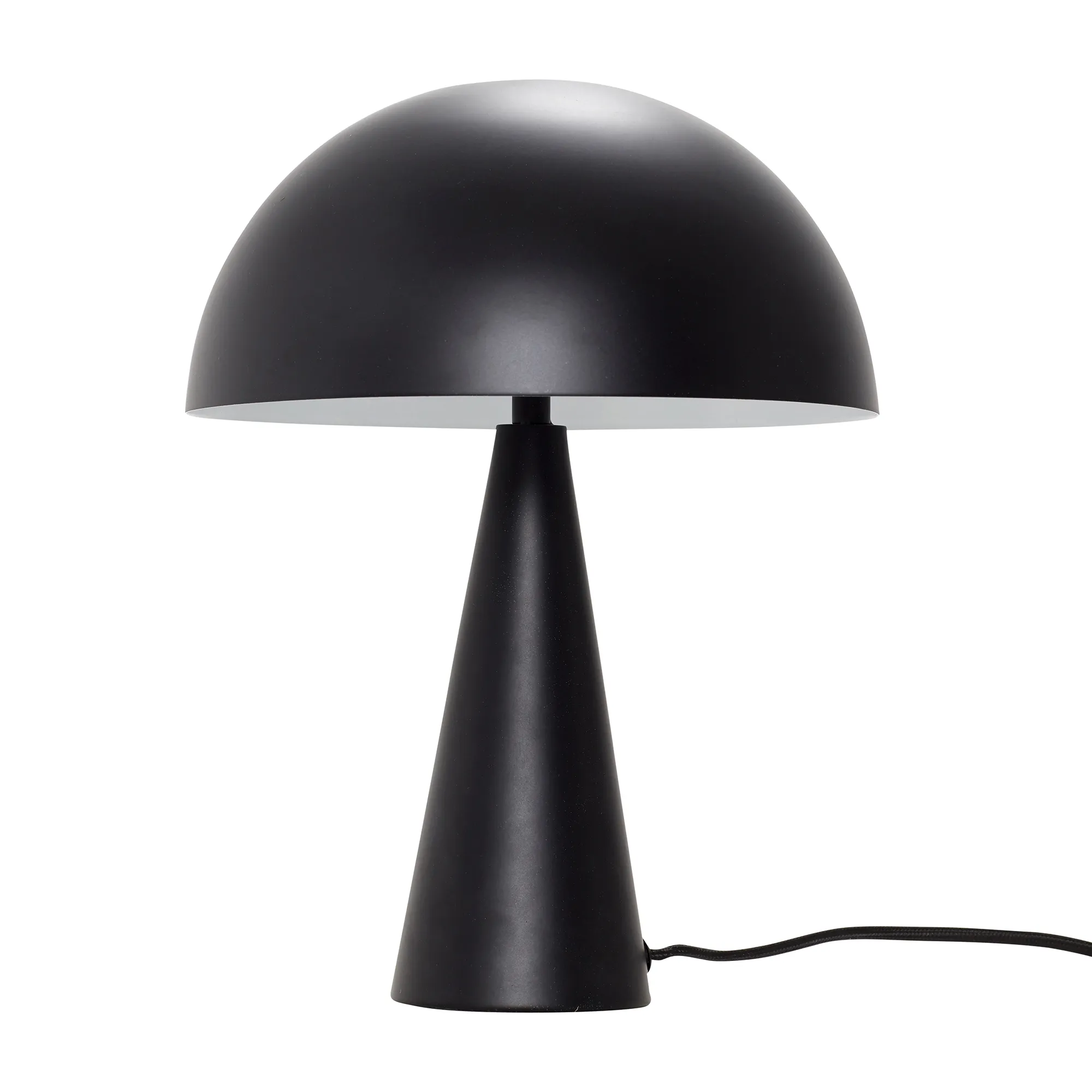Mush - Lille Sort Bordlampe, Bordlamper hos HomeNordic