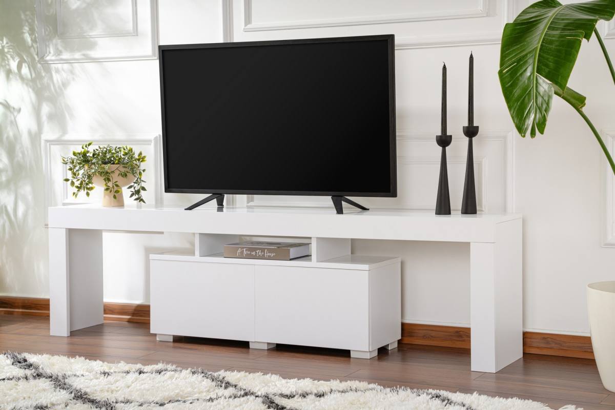 NORDVÄRK Enclave TV-bord, m. 2 låger og 3 åbne rum, produktbillede 2 af 7, TV-borde hos HomeNordic
