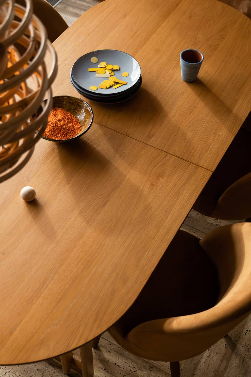 DUTCHBONE Barlet spisebord, m. tillægsplade, produktbillede 13 af 15, Spiseborde hos HomeNordic