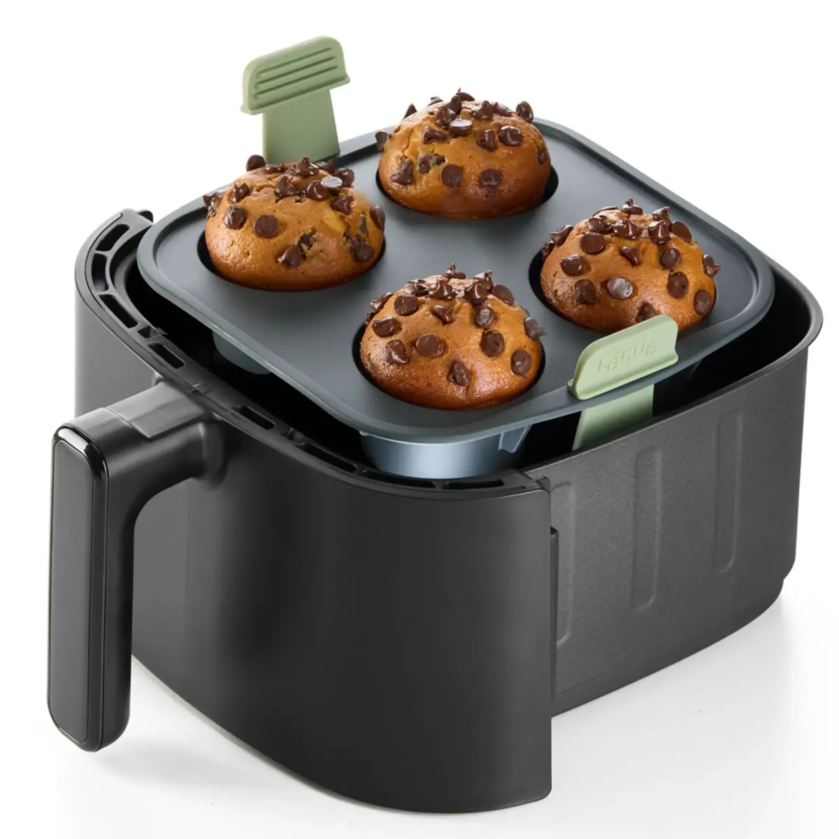 Airfryerform muffins, grå, produktbillede 3 af 4, Airfryers hos HomeNordic