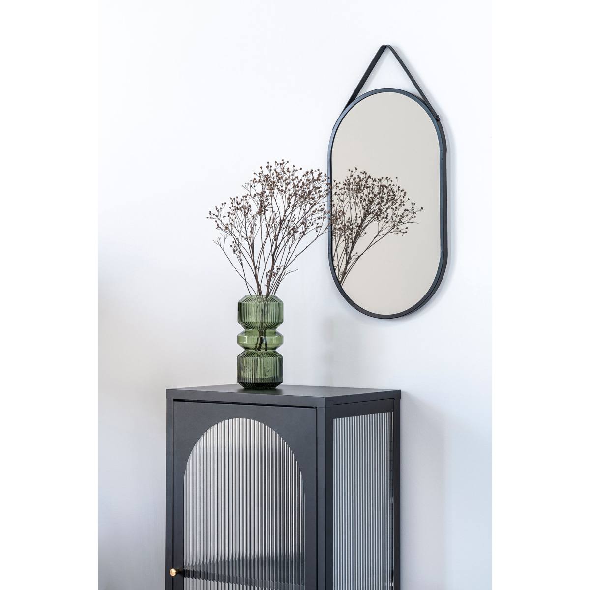 HOUSE NORDIC ADELAIDE SORT, produktbillede 7 af 9, Vitrineskabe hos HomeNordic