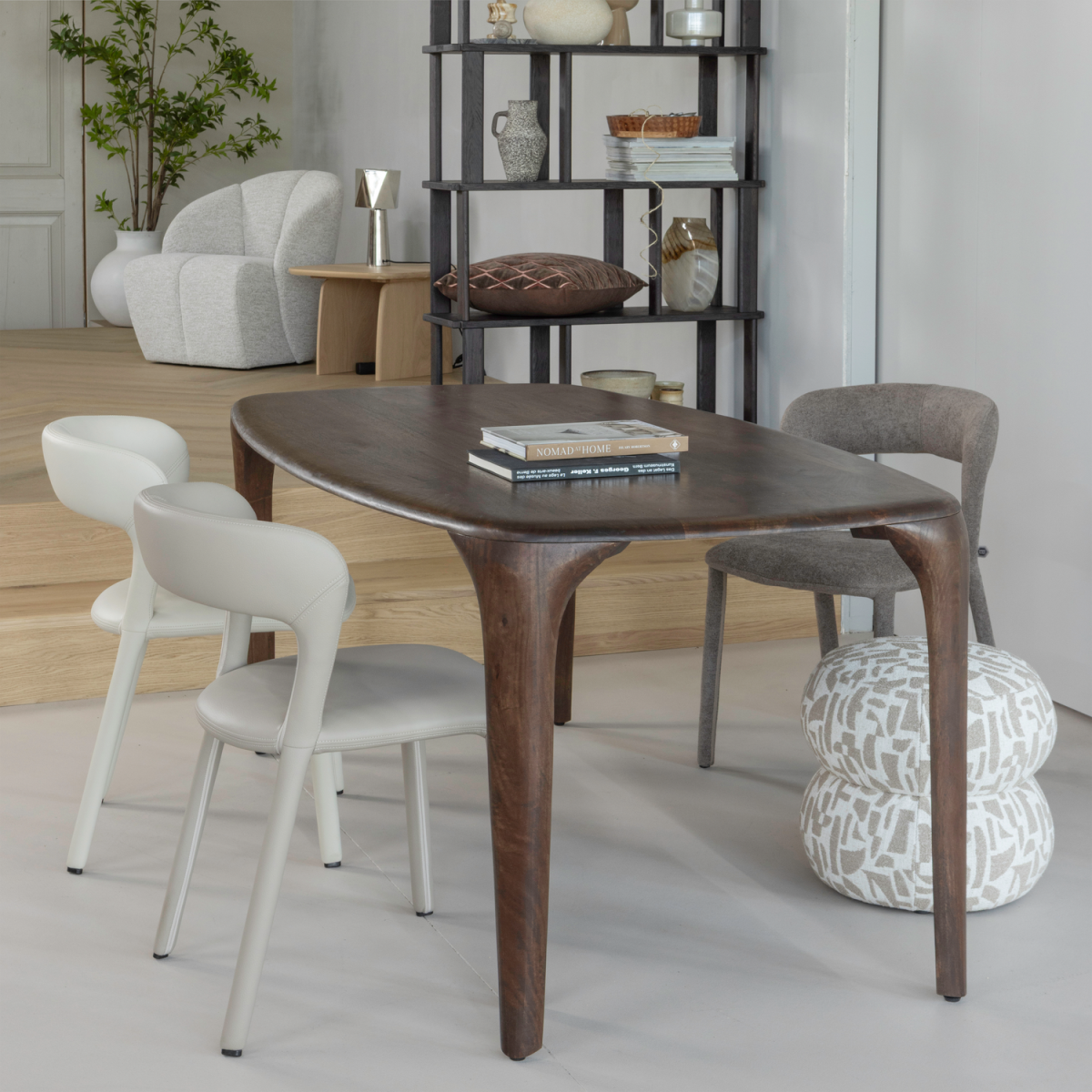 WOOOD Fiore spisebord, rektangulær, produktbillede 4 af 4, Spiseborde hos HomeNordic