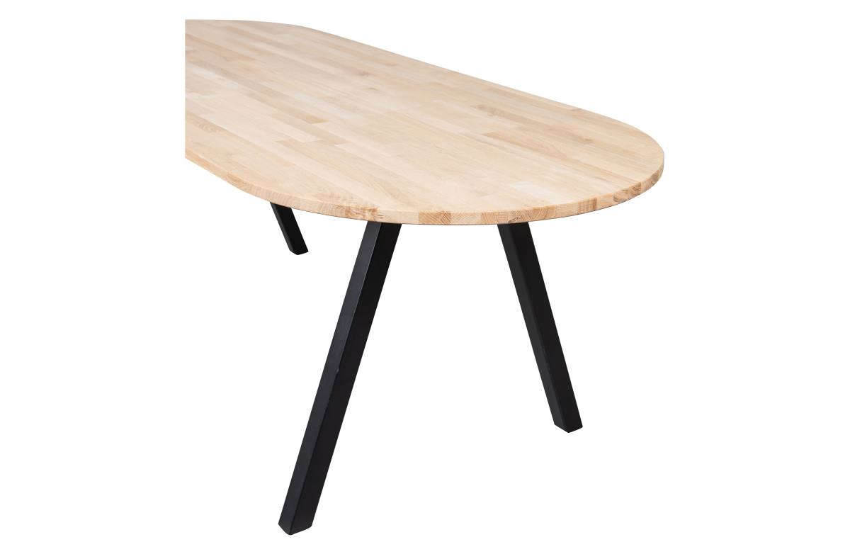 WOOOD Tablo spisebord, oval, produktbillede 3 af 6, Spiseborde hos HomeNordic