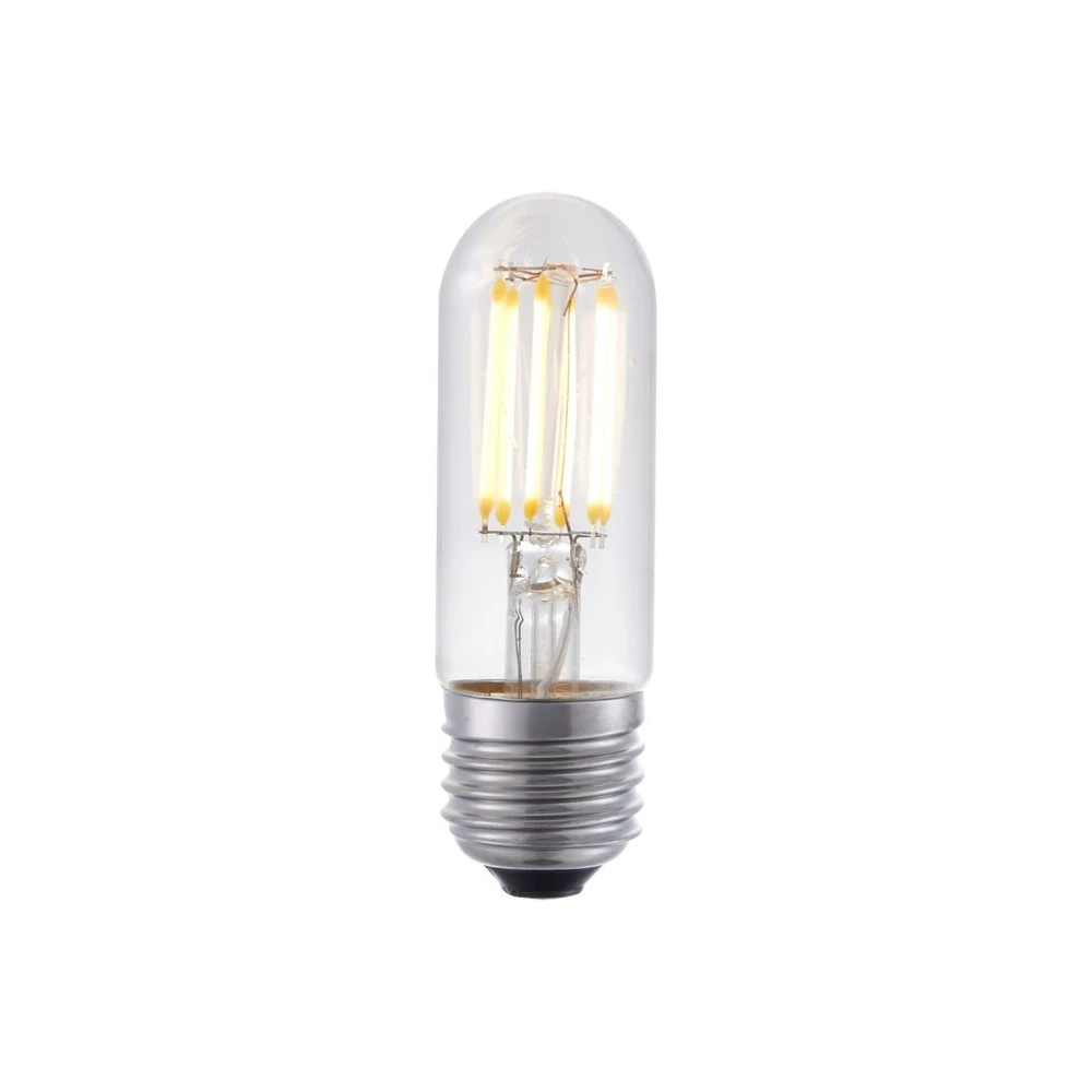 B22d 5W dæmpbar LED filament rørpære, Glas hos HomeNordic