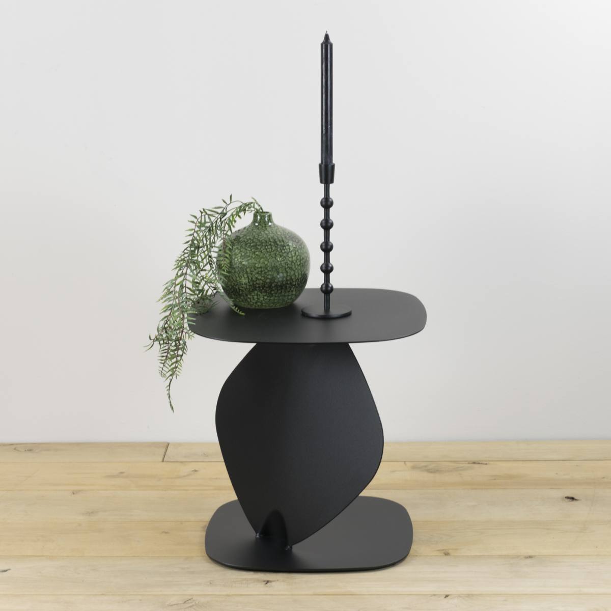 Iggy - Sofabord i sort metal, Moderne designs hos HomeNordic