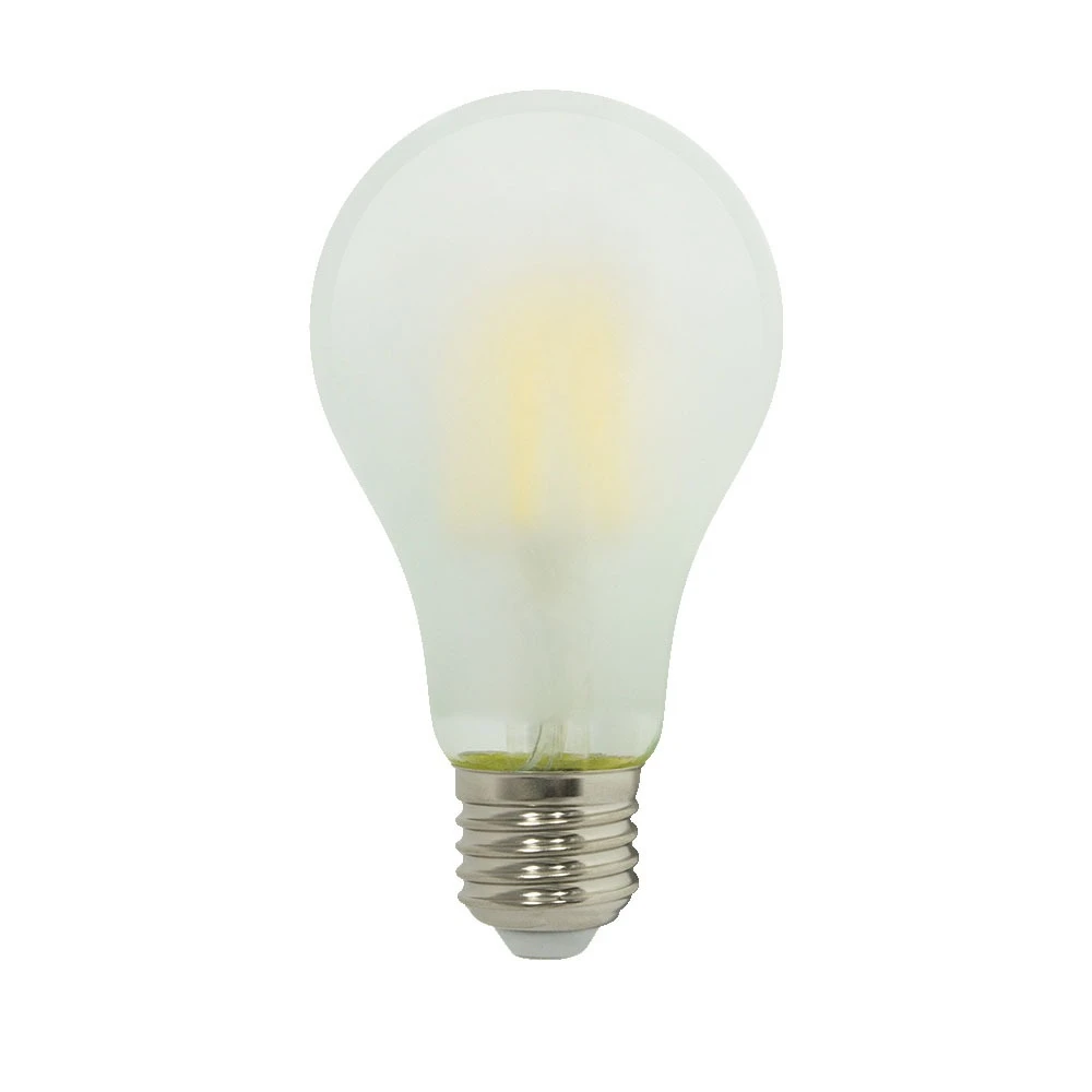 E27 6W A60 Frost Cross Filament LED pære, Pærer hos HomeNordic