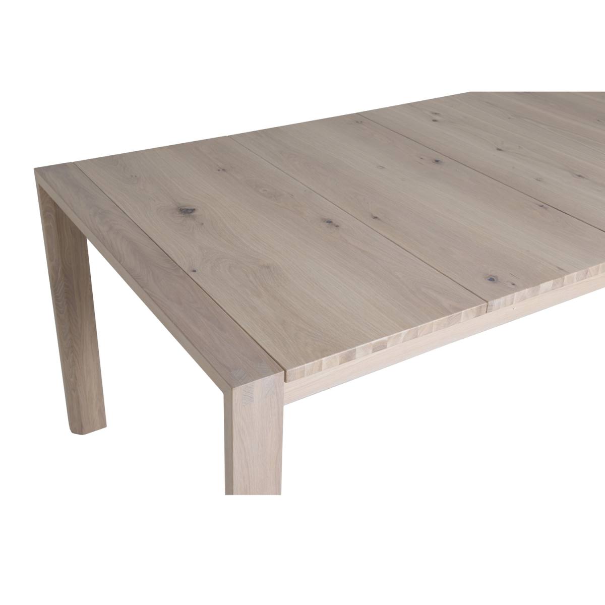 VENTURE DESIGN Slider spisebord, m. 2 tillægsplader, produktbillede 3 af 9, Spiseborde hos HomeNordic