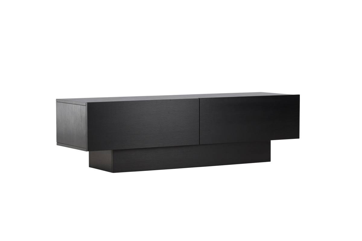 VENTURE DESIGN Cuenca TV-bænk, m. 2 låger og hylde hos HomeNordic