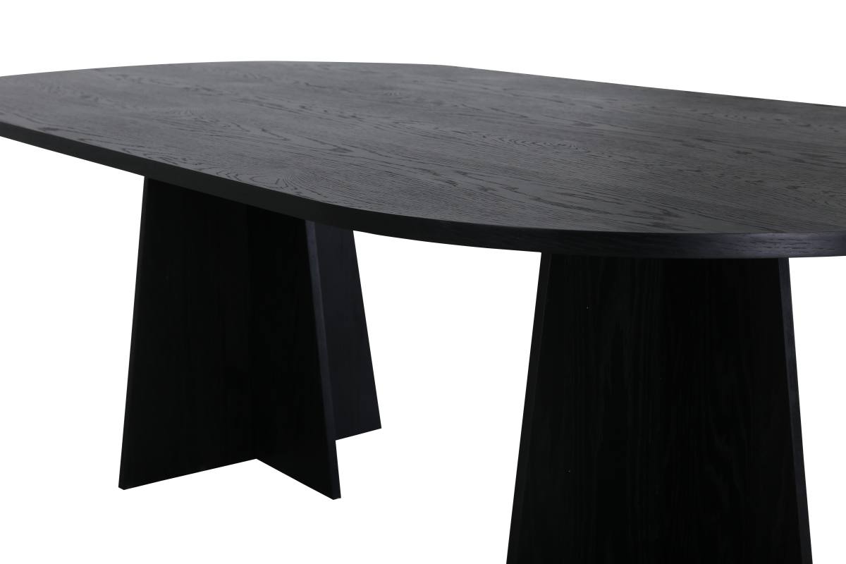 VENTURE DESIGN Bootcut spisebord, oval, produktbillede 7 af 7, Spiseborde hos HomeNordic