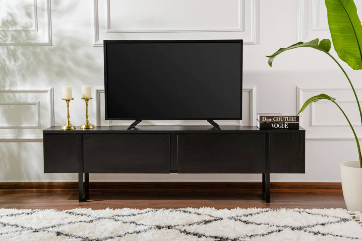 NORDVÄRK Serenity TV-bord, m. 2 låger, produktbillede 3 af 11, TV-borde hos HomeNordic