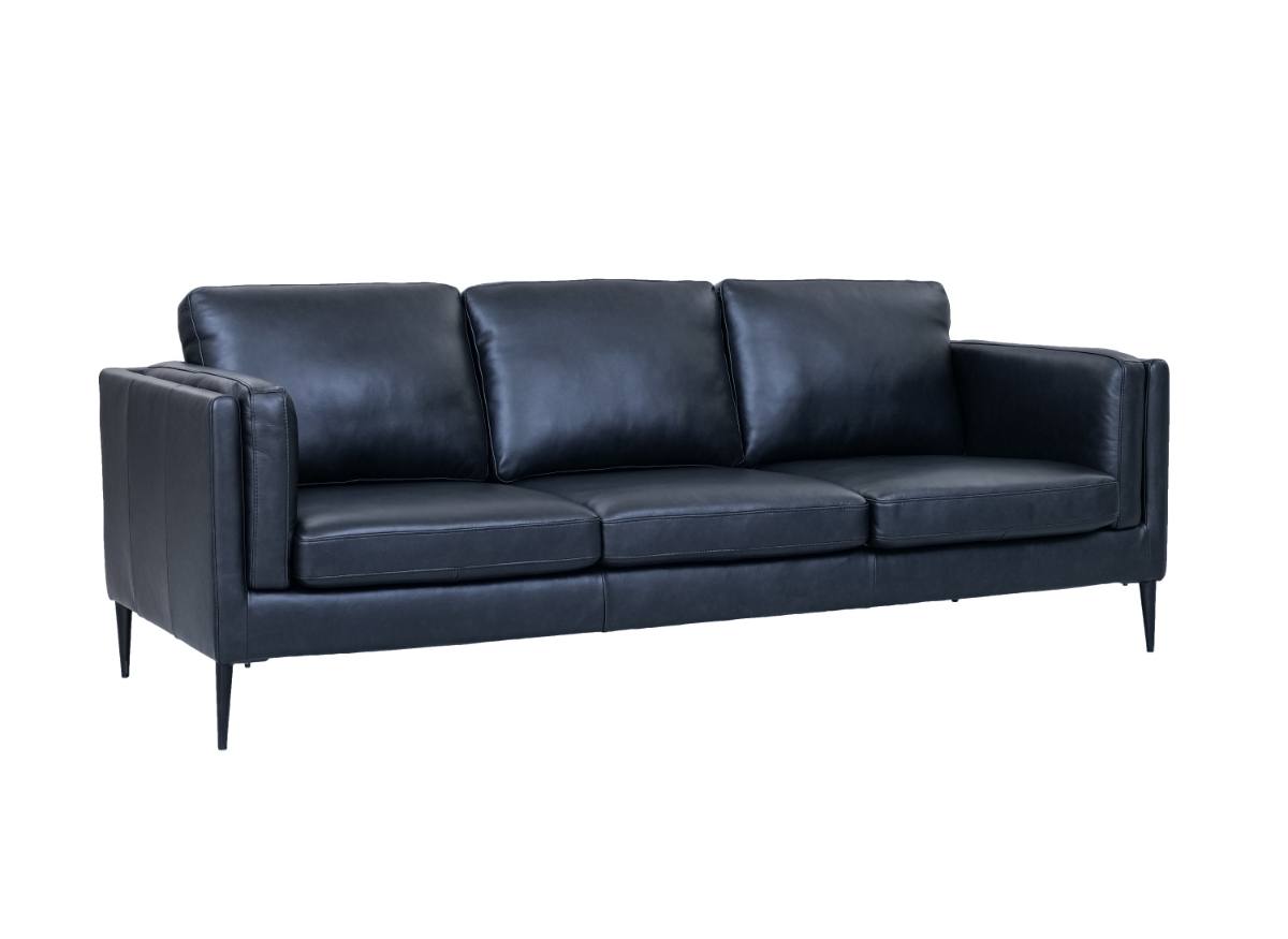 Madrid sofa i sort okselæder, Sofaer hos HomeNordic