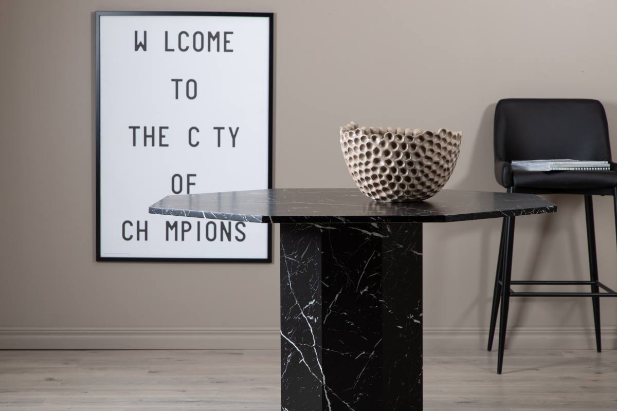 VENTURE DESIGN Marbs spisebord, ottekantet, produktbillede 12 af 13, Spiseborde hos HomeNordic