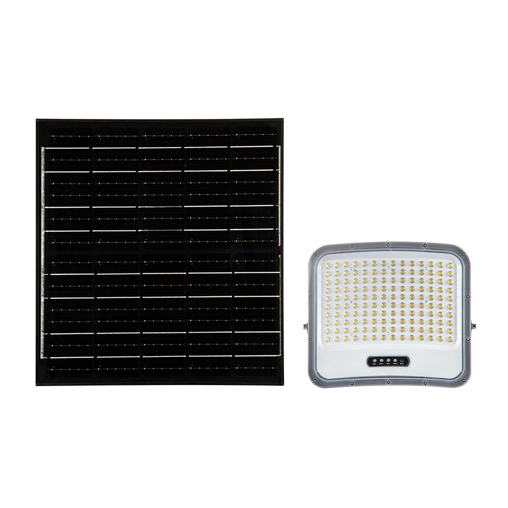V-Tac 25W LED projektør med solcelle, Projektører hos HomeNordic