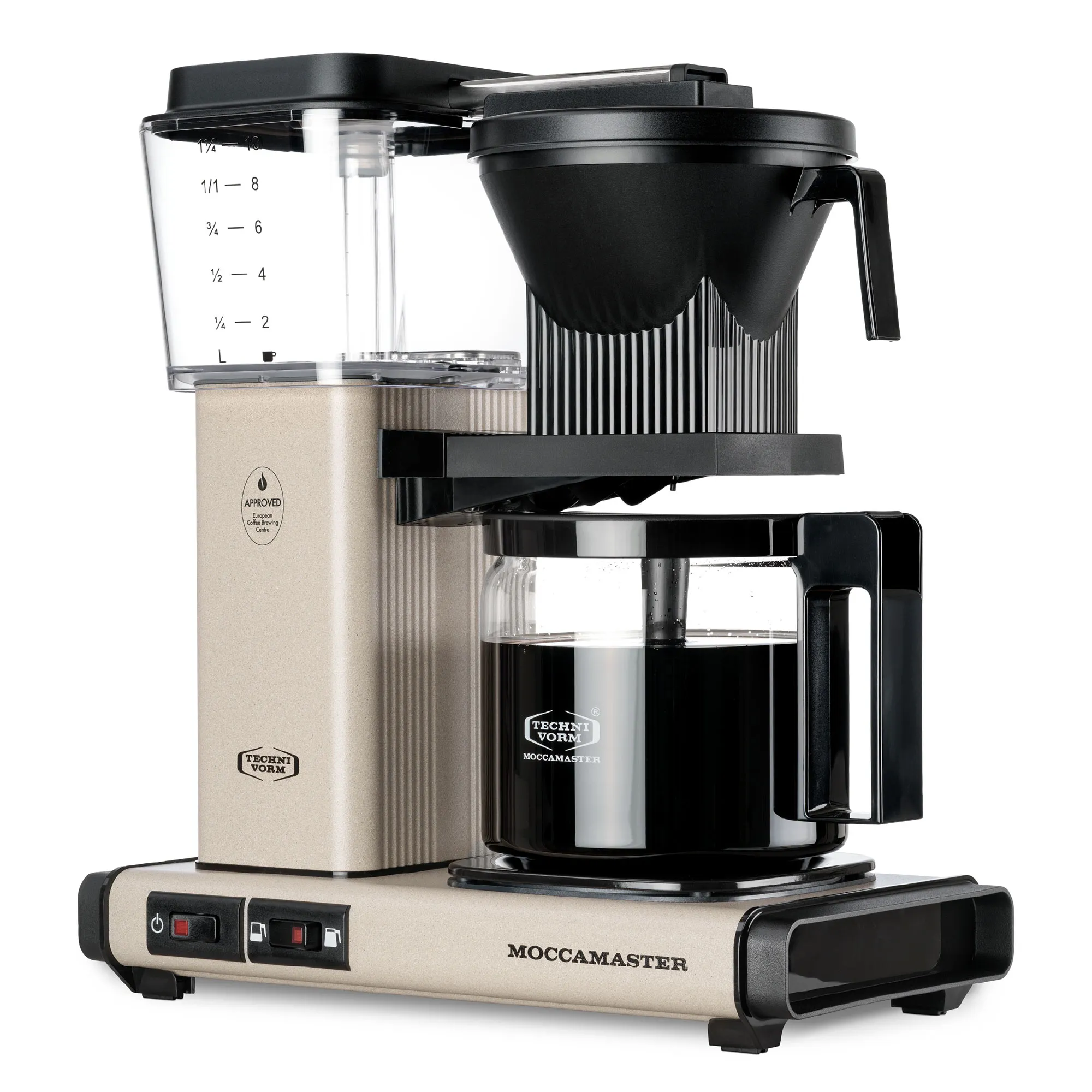 Moccamaster Optio Kaffebrygger Sand Stone, produktbillede 4 af 4, Kaffemaskiner hos HomeNordic