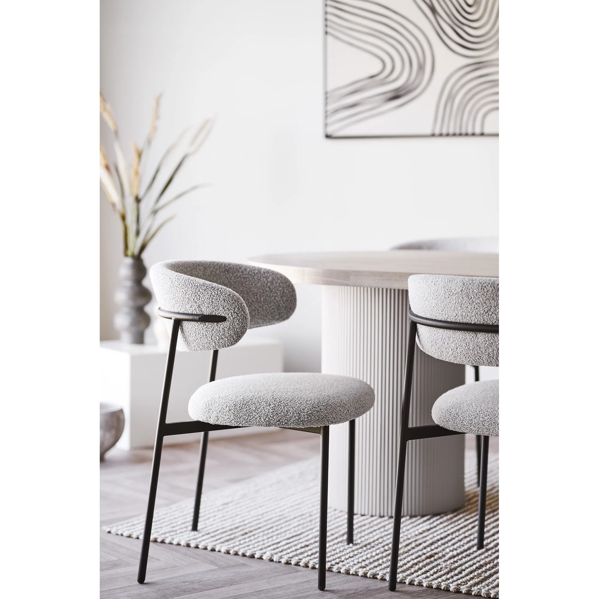 HOUSE NORDIC Solva spisebord, oval, produktbillede 6 af 8, Spiseborde hos HomeNordic