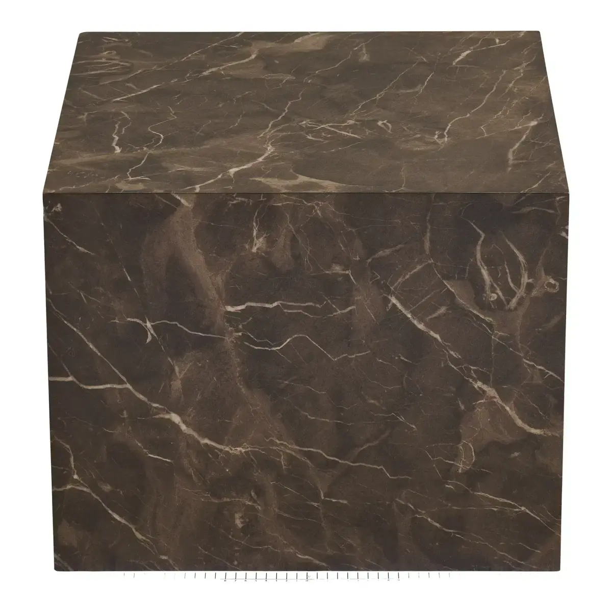 Sofabord - Brun marmor look - Forskellige størrelser – billede 6