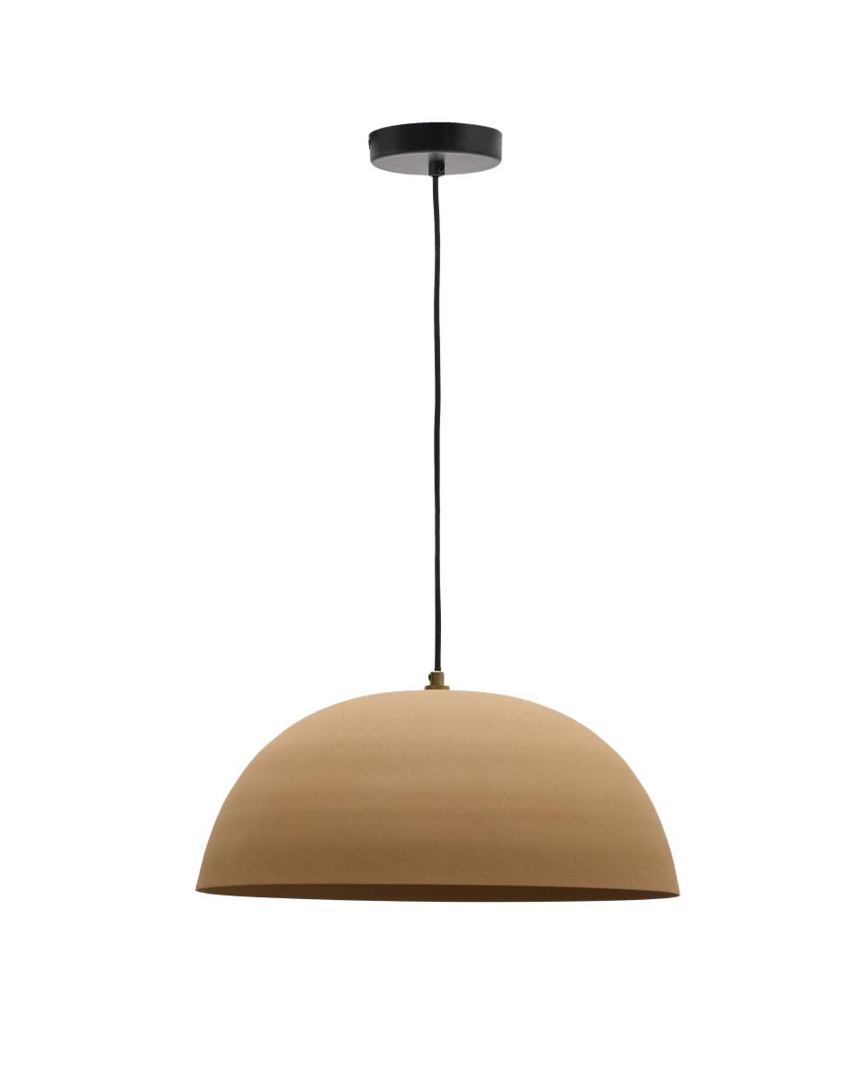 KAVE HOME Nibla loftlampe, rund -terracotta-effekt metal (Ø46), Loftlamper hos HomeNordic