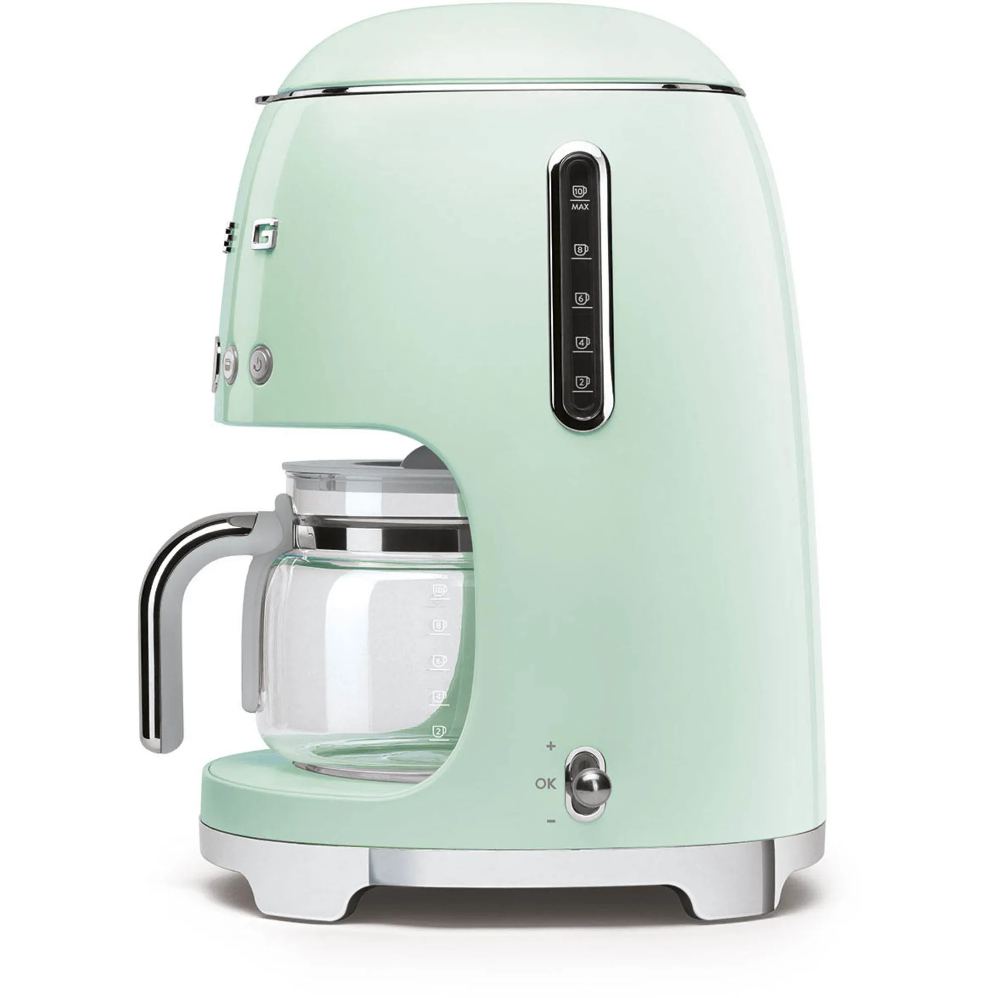 Retro kaffemaskine, DCF02PGEU, produktbillede 2 af 4, Kaffemaskiner hos HomeNordic