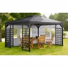 Sider til Hov pavillon 3,5 x3,5 m BEIGE, Havemøbler hos HomeNordic